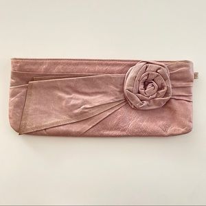 BEBE Rose Clutch